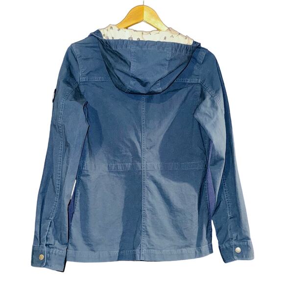 Rare The North Face Hooded Military Jacket Desert Animal Print Womens Sz Small - Picture 13 of 14